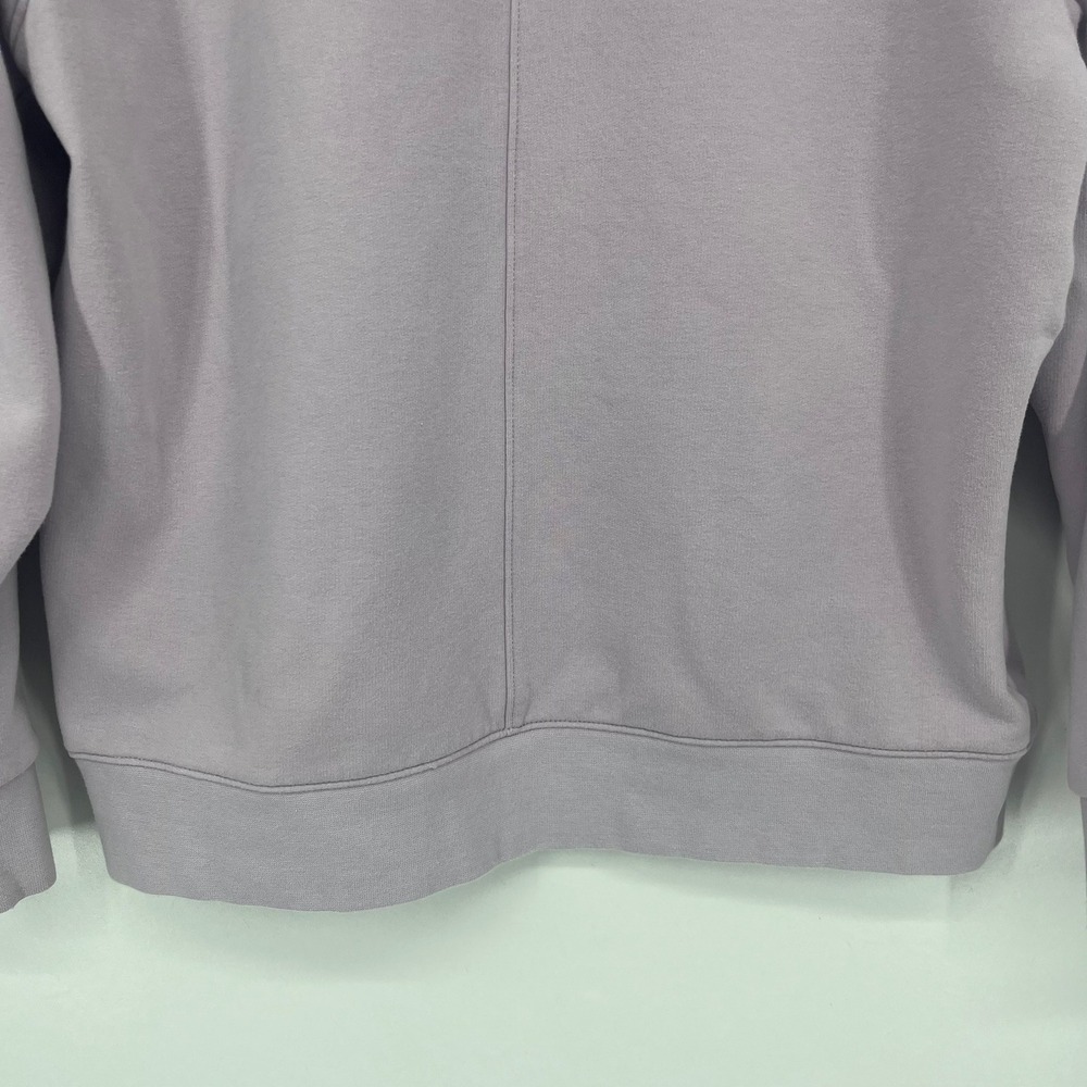Athleta Retroplush Hoodie Womens Medium Lavender Purple Pullover Sweatshirt - Picture 13 of 16